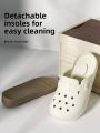 Women's Summer Outdoor Flip Flops Thick Bottom Heightening Slippers Beach Sandals Anti-Slip Comfortable EVA Slippers. 