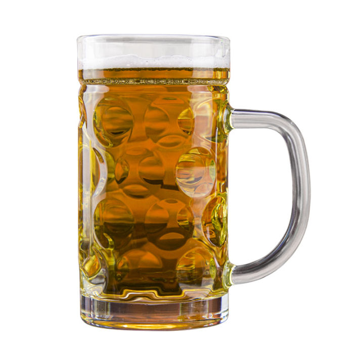 1000ml Giant Waterproof Glass With Handle Oversize Beer Mug Large ...