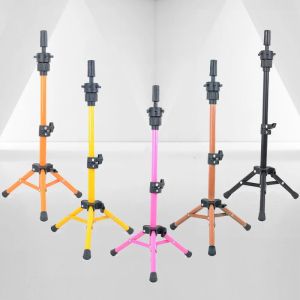 Wig Stand Tripod Metal Wig Mannequin Head Tripod Stand For Hairdressing Training Head Adjustable Wig Tripod Stand (Not Included)