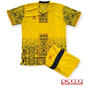 Baju Jersey Bola Pria Dewasa Setelan Kaos Olahraga Jersey Sepak Bola Futsal Dewasa