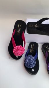 Sandal Wedges Anak Perempuan Bunga Terbaru Trend