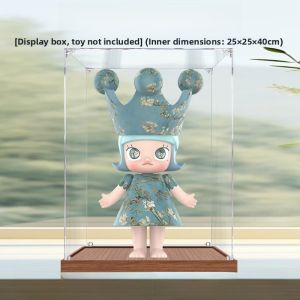 Acrylic Display Box Dustproof Bubble Princess Van Gogh Museum 1000% MOLLY 400% Scale Collectible Figure Case Storage Showcase