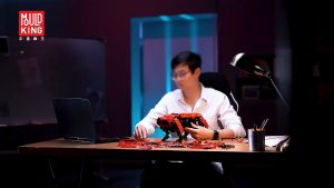 Đồ Chơi Lắp Ráp Xếp Hình Mô Hình Chú Chó Robot Điều Khiển Từ Xa RC Mecha Dynamic Spot Robot Với 936 Mảnh Ghép