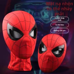 Mũ Spider-Man Có Mắt Động Cho Cosplay Nam