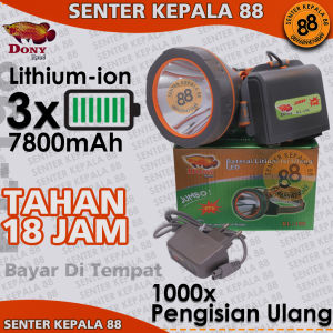 Senter kepala Cas DONY KL198 JUMBO 20 WATT 20W QLED LED T6 GUNUNG MURAH Sintar Dony Kepala SUPER TERANG 198 kl-198 BERBURU GUNUNG MANCING ANTI AIR CAHAYA PUTIH CAHAYA KUNING CAS ULANG RECHARGEABLE CHARGE