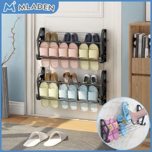 MLADEN Multifunctional Storage Shelf Shoe Organizer Slipper Racks Kitchen Storage Foldable 3in1 Bathroom Storage Rack