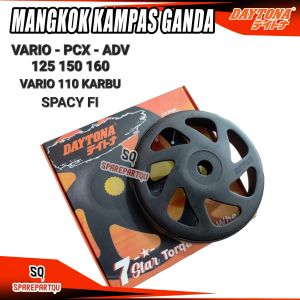 Mangkok Kampas Ganda PCX 150 160 ADV 150 160 Spacy Fi Daytona Racing