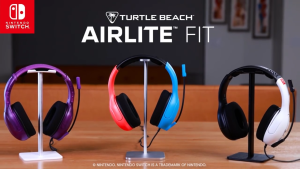 Turtle Beach Airlite Fit Wired Gaming Headset - Lightweight Over-Ear Headphones with Microphone for Nintendo Switch & PC 3.5mm Audio Jack Comfortable Fit Gaming & Voice Chat