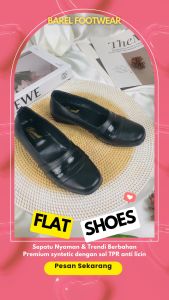 BARA - kay sepatu flat sepatu pantopel sepatu slip on wanita wanita sepatu kerja sepatu kantor wanita sepatu formal sepatu slop