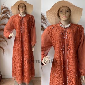 Dress Jumbo LD130/LD120/LD104 Zalina Dress Brukat Dress Kondangan