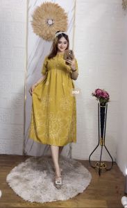Daster bahan rayon Daster chibi ld 110 Bahan rayon premium motif terbaru 2024 termurah