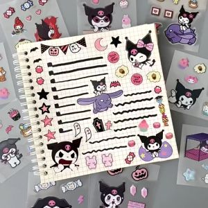 Set miếng dán trang trí chống nước hoạt hình dễ thương LILA SKU15