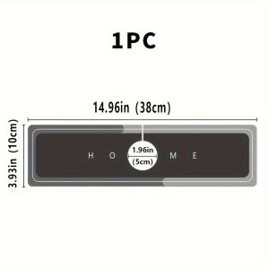 High-End Simple Style Faucet Mat Stain-Resistant Sink Splash Pad Kitchen Absorbent Mat Table Mat Bathroom Sink Waterproof Mat