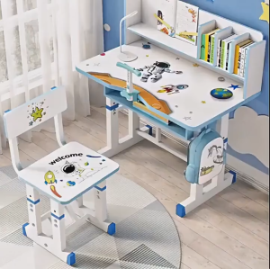 Meja Belajar Anak Meja Kursi Sekolah Meja Belajar Aesthetic Meja Tulis Mudah Dipasang Johan Study Desk