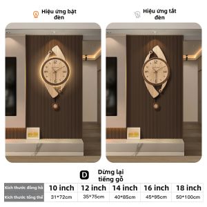 CTYLIGHTZ | Đồng Hồ Điện Tử Phong Cách Cổ Điển Với Đèn LED