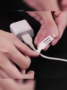 P15 Label Printer Mini Sticker Cable Label Tape Paper Roll Thermal Paper Compatible Phomemo D30 Marklife P12 P11 Labeller