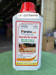 Thuốc trừ cỏ Parato 200sl ( chai 900ml ) trừ cỏ thài lài  cỏ chỉ  mần trầu ...