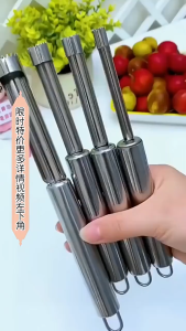 dụng cụ đục lõi đục hạt Dụng cụ tách hạt chà là gọt vỏ táo và táo gai bằng thép không gỉ dụng cụ lấy hạt trái cây gia dụng nhiều kích cỡ