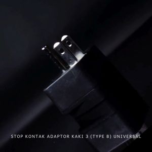STEKER ADAPTER KONVERTER USA TIPE B & A STOP KONTAK COLOKAN LISTRIK AMERIKA JEPANG TAIWAN THAILAND