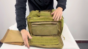 🇹🇭🚀ถูกที่สุด🚀600D กระเป๋าปืนยุทธวิธี กระเป๋าใส่ปืนพกกลางแจ้งกระเป๋าถือกันน้ำกระเป๋าเก็บลายพรางอเนกประสงค์สะพายไหล่กีฬา