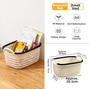 Rattan Imitation Storage Basket