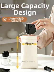 Shockproof Portable Auto-Close Eyeglass Case