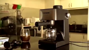 Máy pha café espresso Tiross TS621 áp lực bơm 15bar thiết kế nhỏ gọn hiện đại - Bảo hành 12 tháng