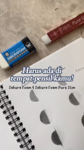 Sakura Foam Eraser Pencil Penghapus Pensil