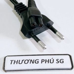 Cáp nguồn số 8 lổ tròn dài 25Cm dành cho tăng đơ máy xong...Đầu cắm (D x R): 10mm x 4.8mm)