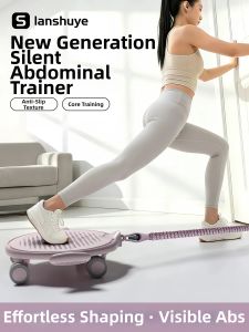 HESDERLBA | Silent Pilates Sliding Discs Abdomen And Leg Trainer
