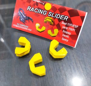 SLIDER  PIECE RACING SCORPION BEAT / FI /  ESP / SCOOPY VARIO 110  ORIGINAL