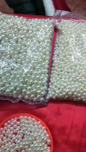 Hạt nhựa màu ngọc trai không lỗ hạt ngọc đóng  chuyên phụ kiện thủ công tổng hợp phụ kiện may phụ kiện chụp nail