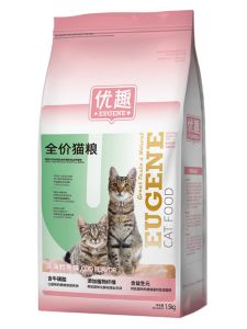 Yooqie Cat Food Deep Sea Cod Fish Flavor All Stage Adult Cat Dry Food Bagged Nutrition Supplement for All Cat Breeds in China