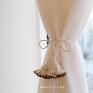 Dây Thắt Rèm Cửa Thủ Công HEGALY Phong Cách Pháp Cổ Điển Trang Trí Nhà Máy Lưu Trú Dây Treo Hoa Cẩm Chướng Phụ Kiện Rèm Cửa Hiện Đại Tối Giản