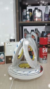 Băng keo 2 mặt chịu nhiệt dán linh kiện điện tử 3M 9448A dài 50m -  Tốc Độ 247 thịt keo siêu mỏng 015mm dán thẩm mỹ chịu nhiệt cao dán biển hiệu logo dán kim loại khung hình đường cong thiết bị điện tử
