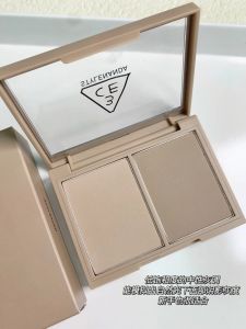 3ce Dual Tone Highlighting Contour Powder Cake Combination Nose Shadow Shading Enhancement Brightening Facial Makeup Tools