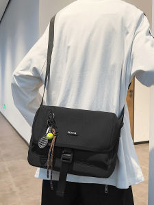 Lightweight Street Style Messenger Bag for Men And Women Casual Commuter Backpack Suitable for Students Class And Travel