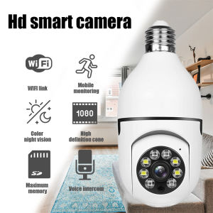RLG E27 Kamera CCTV IP Camera WIFI V380 Pro: Pengintai Jarak Jauh HD & Kamera Rumah