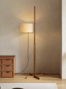 FANCY LAMP CLUB | Elegant And Eye-Protective Floor Lamp Real Wood
