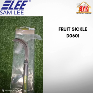 SYK SAMLEE D0601 12" Heavy Duty Fruit Sickle Fruit Knife Banana Sickle Sabit Pisang Sabit Buah Sabit Rumput Pisau Sabit