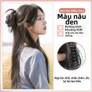 Mái Tóc Bánh Bèo Giả Tự Nhiên Đầy Đặn 1/2