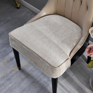 All Year Round Universal Dining Chair Cover Cover Pad Customization Classy American Backrest Accessible Luxury Seat Cover Non-Slip Dining Chair Cushion Meike
