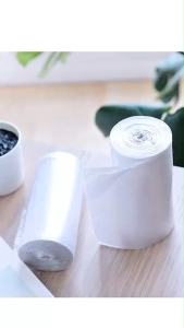 Lady Lin ถุงขยะ สีขาว แบบเสื้อกั๊ก แบบหูหิ้ว สีขาว และ แบบไม่มีหูหิ้ว สีขาวและดำ มี 2 แบบให้เลือก