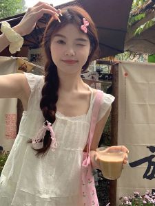 CHOUXIE | Elegant Slimming Tea Style Fashionable Summer Dress Set