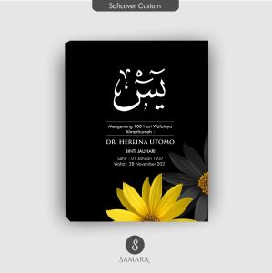 Buku Yasin dan Tahil Custom (10 pcs produk): Surat Yasin dan Tahil Cover Almarhum, Cetak Yasin dan Tahil Foto Buku Yasin dan Tahil Lengkap