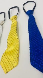 hiCosplaydy Party Creator Sequin Tie Gold