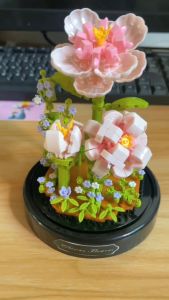 💖 ส่งเร็วจากไทย 💌 เลโก้ดอกไม้ ตัวต่อเลโก้ บล็อกตัว ดอกทานตะวัน ของขวัญวาเลนไท ของขวัญสำหรับสาวๆ