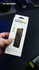 NITECORE CARBO 10000 Gen2 – Sạc dự phòng 30W vỏ sợi carbon chống nước IPX8