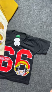 Stelan Baju Anak LakI-Laki Usia 1-10 Tahun Bahan Katun dengan Desain Karakter Anime Lucu & Motif Unik