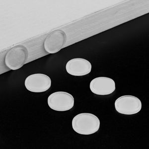 【Free Shipping】Self-adhesive Silicone Damper Buffer Pad Furniture Door Stopper Durable Collision Cushion Prevent Noisy Bumper Silicone Pads